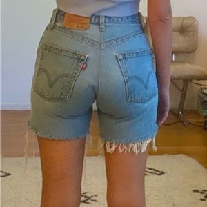 Vintage Levi 501 Mid Length Shorts